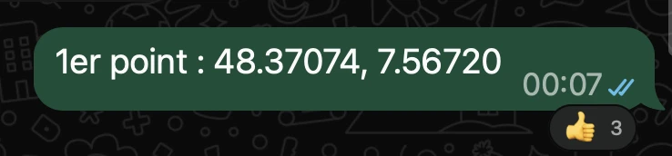 1er point : 48.37074, 7.56720